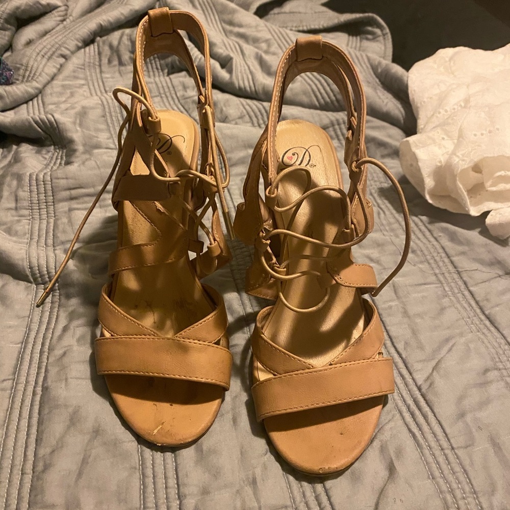 heels,